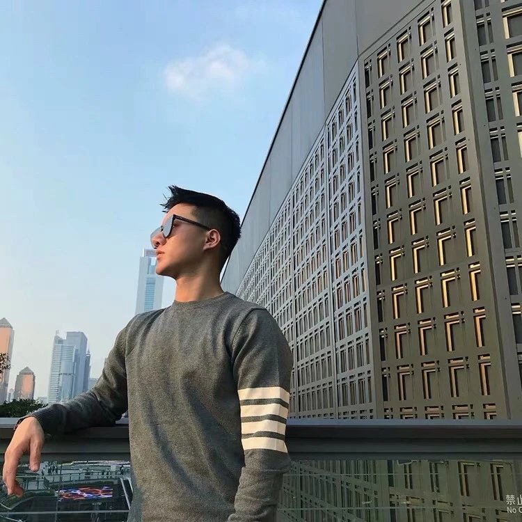 Thom Browne 4-Bar Stripe Crewneck Sweater Beige - 5