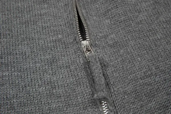 Matin Kim Logo Knit Turtleneck Sweater Gray - 17