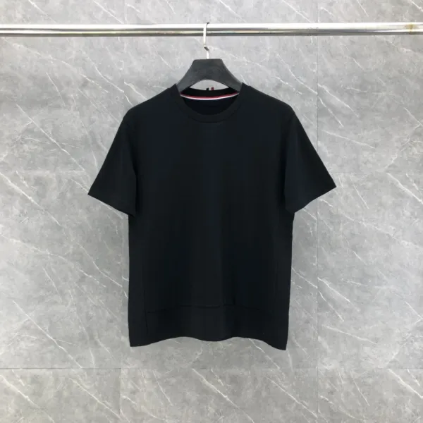 Thom Browne Classic Four-Bar Stripe White T-Shirt - 22
