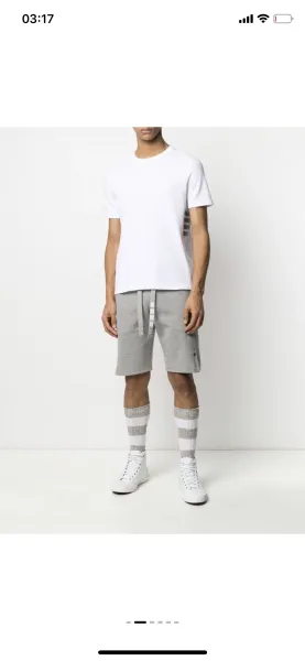 Thom Browne 4-Bar Stripe Navy T-Shirt - 11