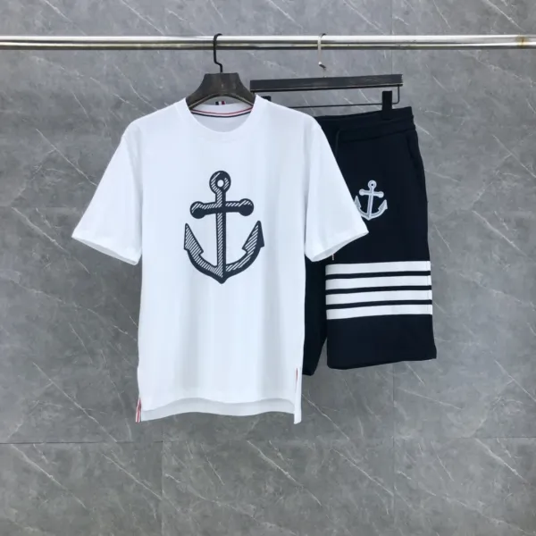 Off-White Anchor Print Black T-Shirt - 11