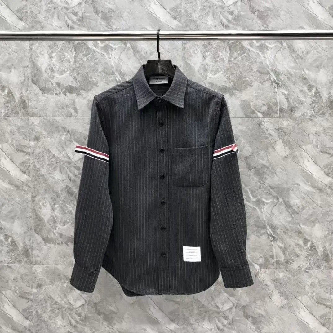 Off-White Industrial Stripe White Cotton Shirt - 50