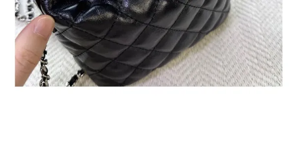 Chanel 22 Bag Black Quilted Leather Shoulder Bag - 21