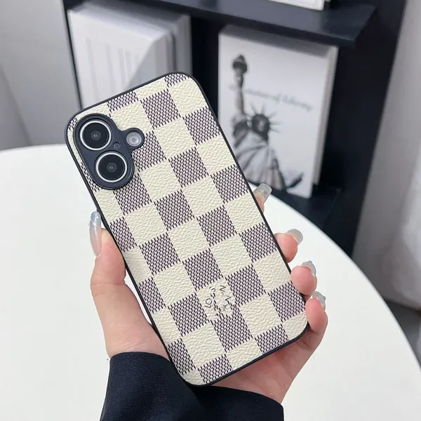 Louis Vuitton Damier Azur Phone Case Beige/Black Phone-Case - 12