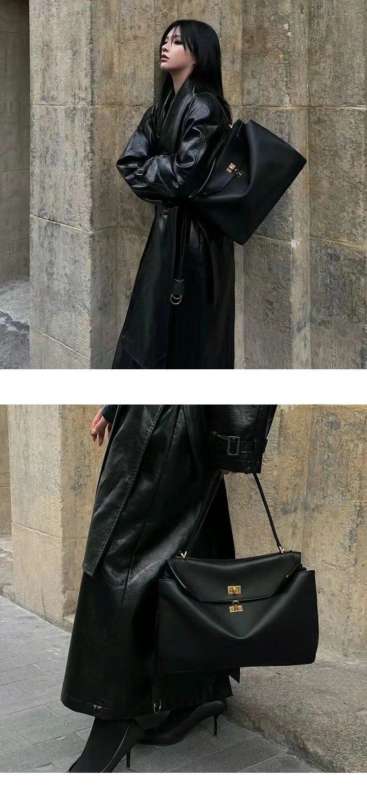 Dior Saddle Bag Black Leather Handbag - 2