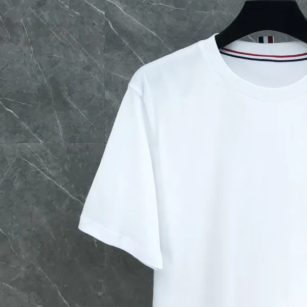 Thom Browne Raven Logo White T-Shirt - 49