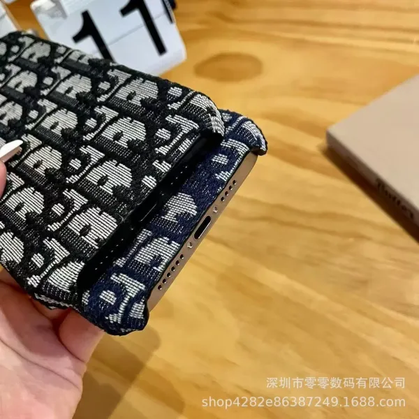 Dior Oblique Monogram Black and White Phone Case - 6