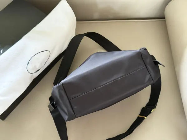 Prada Reporter Nylon Messenger Bag Navy Blue - 20