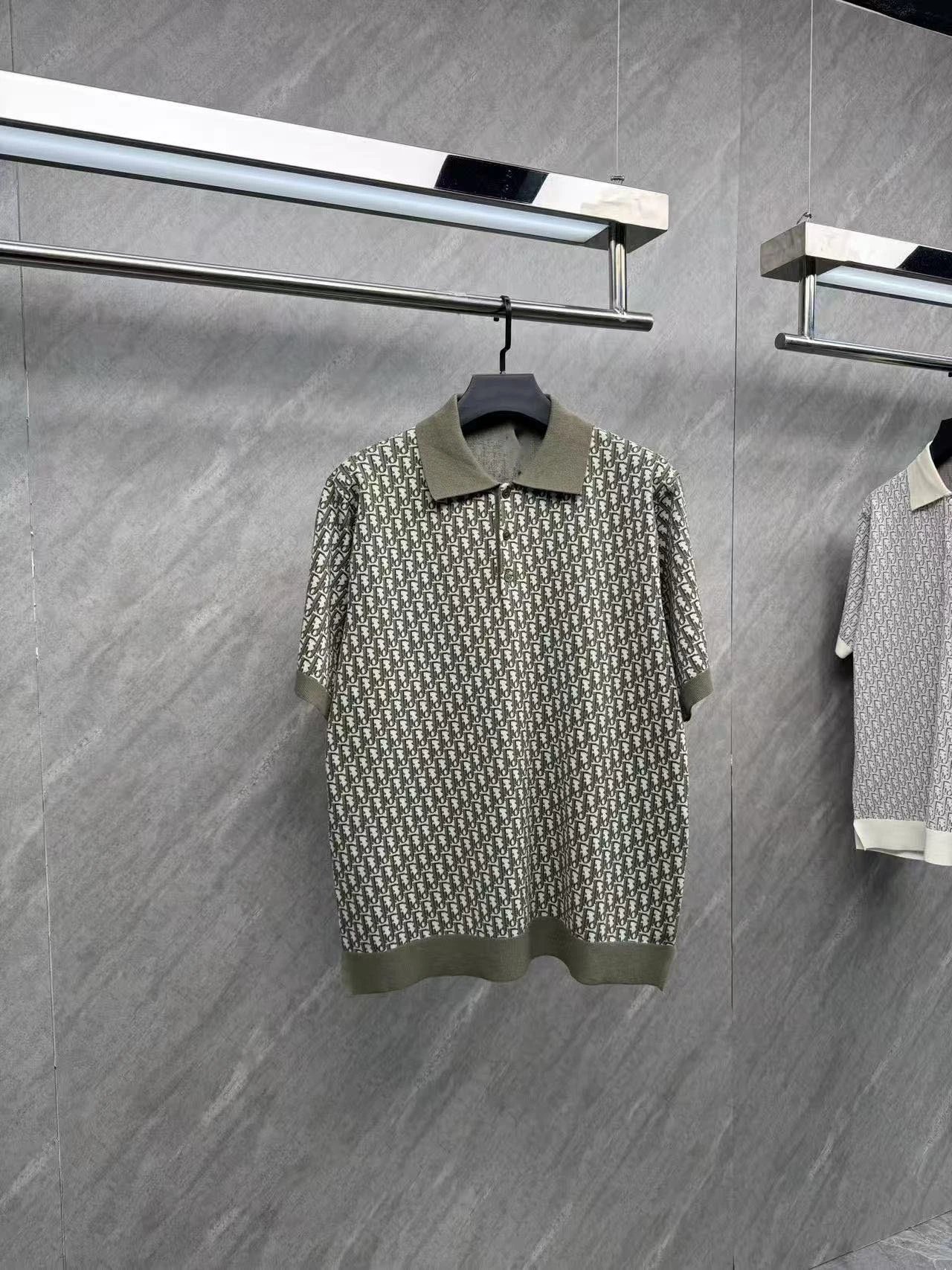 Color Block Polo Knit Cardigan photo 8