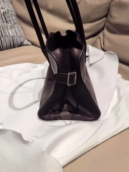 Design Arch-Shape Handbag Dark Chocolate Handbags - 24
