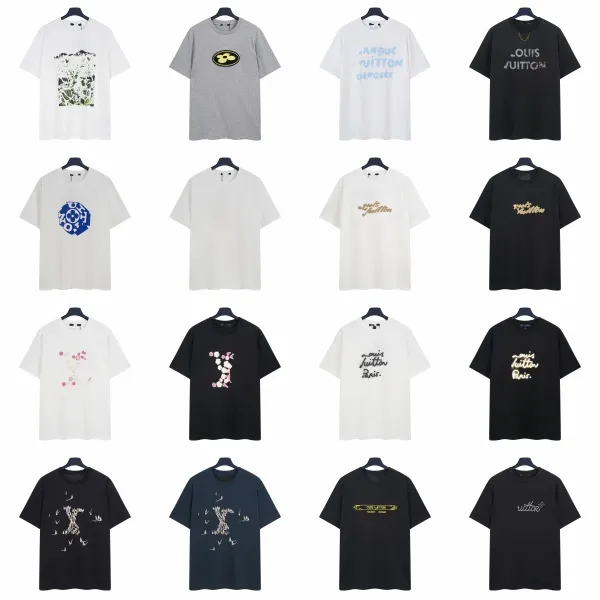 Louis Vuitton Graphic Print T-Shirt Collection Multicolor T-Shirt - 1