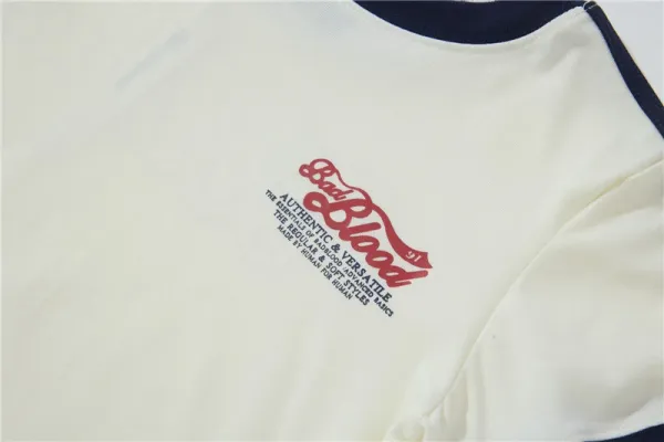 Saint Tears Blood Logo Ringer Tee Red - 19
