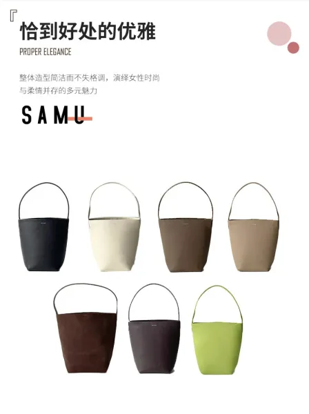 Minimalist Suede Hobo Bag in Cognac - 20