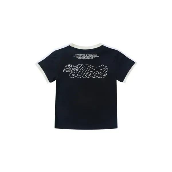 Saint Tears Blood Logo Ringer Tee Red - 15