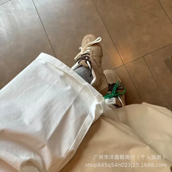 Off-White x New Balance 530 Beige Suede Sneakers - 10