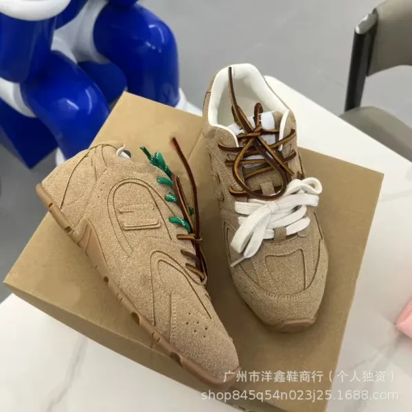 Off-White x New Balance 530 Beige Suede Sneakers - 13