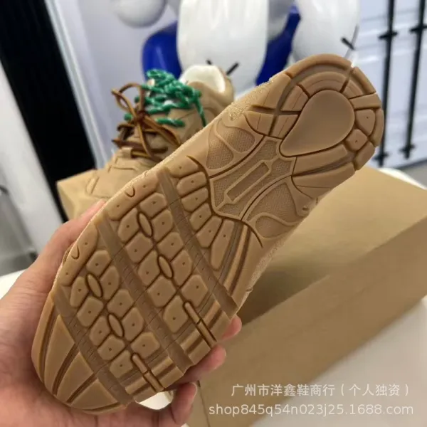 Off-White x New Balance 530 Beige Suede Sneakers - 16