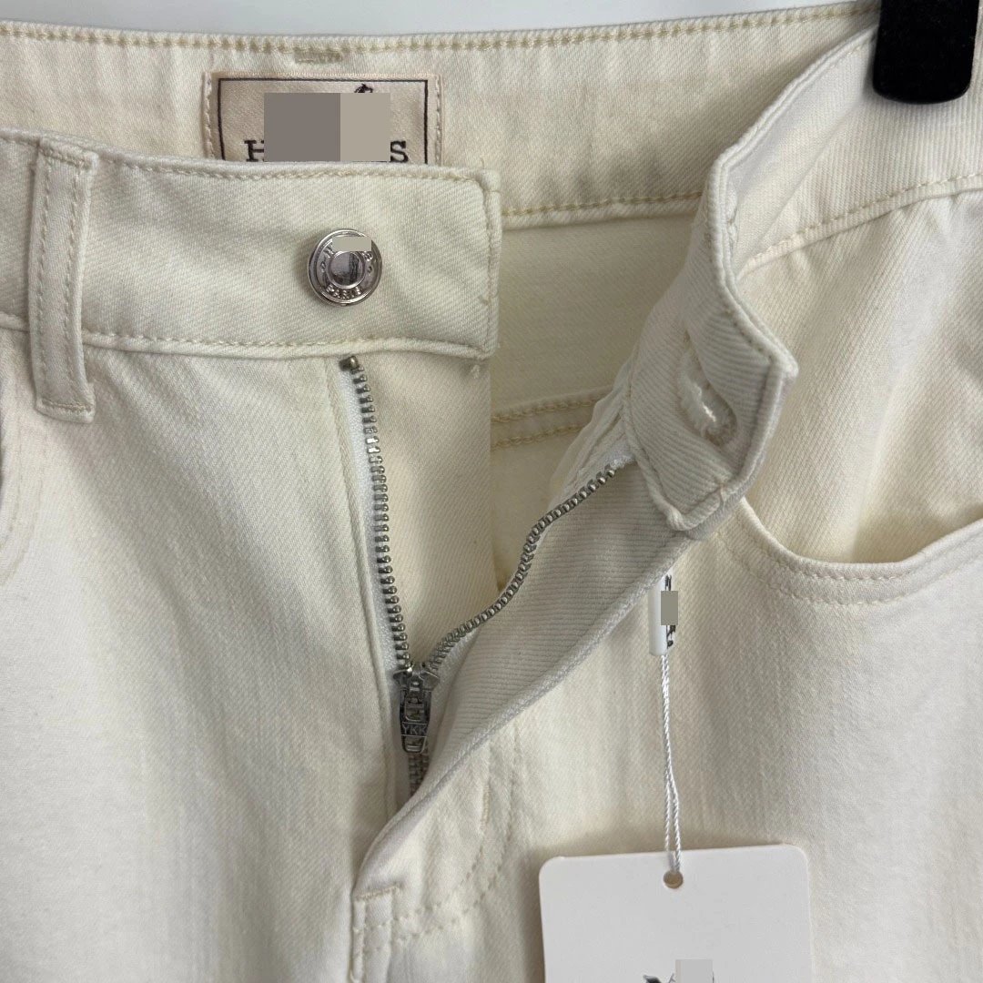 Design Wide-Leg Cropped Denim Jeans Blue - 8