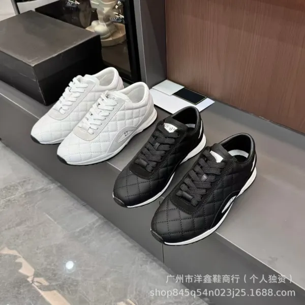 Dior B23 Quilted Leather Sneakers Black/White - 2
