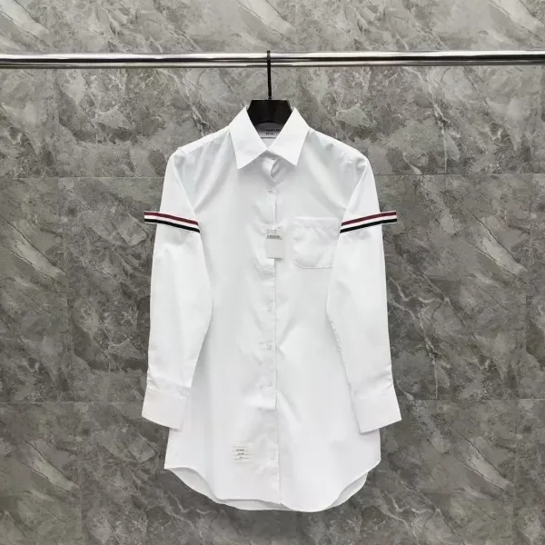 Off-White Industrial Stripe White Cotton Shirt - 28