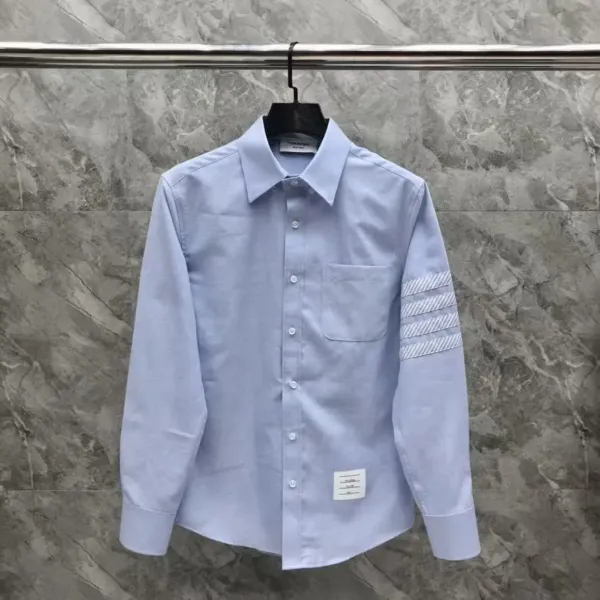 Off-White Industrial Stripe White Cotton Shirt - 39