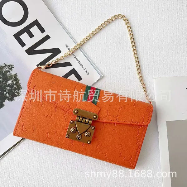 Gucci Marmont Mini Envelope Crossbody Bag Pink - 7