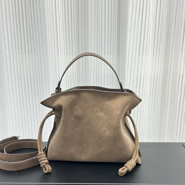 Bottega Veneta The Pouch Taupe Leather Hobo Bag - 7