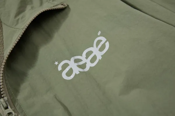 aeae Windbreaker Jacket Army Green Outerwear - 33