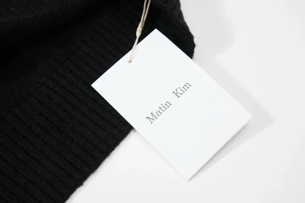 Matin White Knit Sweater with Bold Typography - 23