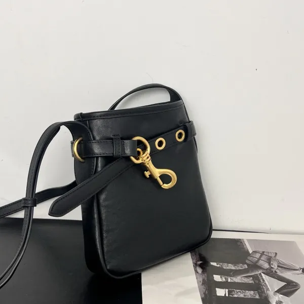 Off-White Industrial Belt Bucket Bag Black - 10