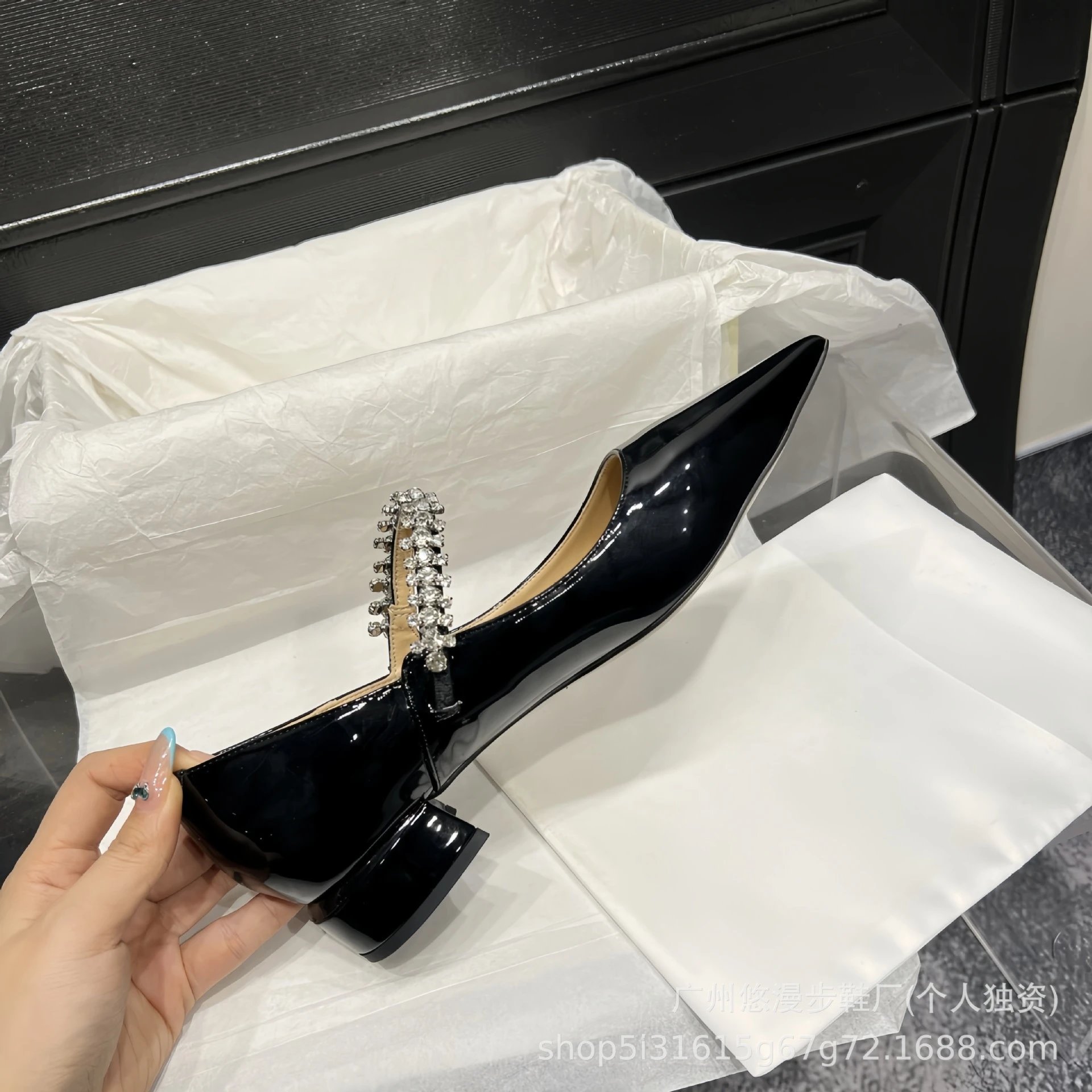 Black Block Heel