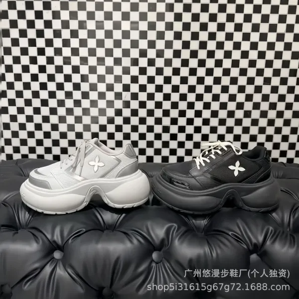XTEP X DNA Silver Chunky Sneakers - 2