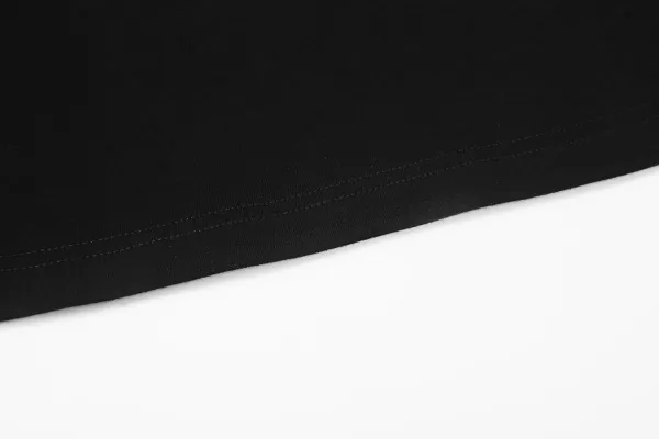 Read & Recreation Square Neck Long Sleeve Crop Top Black - 16