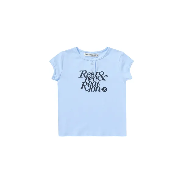 Rose & Resurrection Rest & Recreation White Graphic T-Shirt - 15