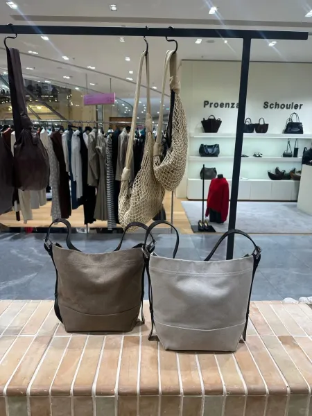 Stone Island Canvas Bucket Bag Beige Shoulder Bag - 12