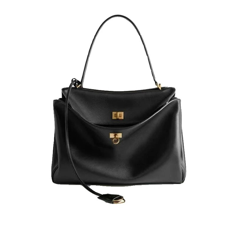 Dior Saddle Bag Black Leather Handbag - 13