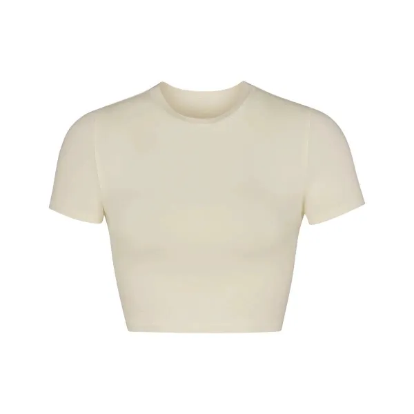 Design Cropped Performance Tee Pink - 9