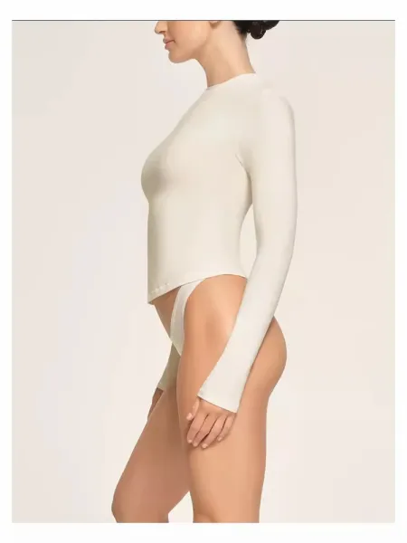 Design Long Sleeve Base-Layer Top Gray - 15