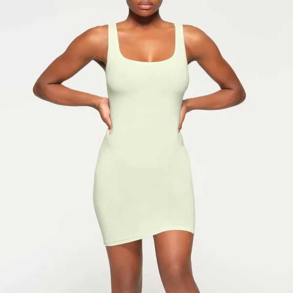 Basic Gray Racerback Tank Top - 5