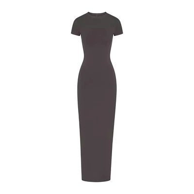 Saint Tears Minimalist Midi Dress Gray - 10