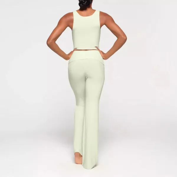 Design Wide-Leg Knit Pants Gray - 3