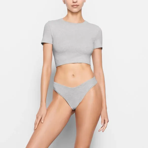 Design Cropped Performance Tee Pink - 3