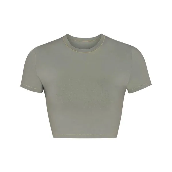 Design Cropped Performance Tee Pink - 6
