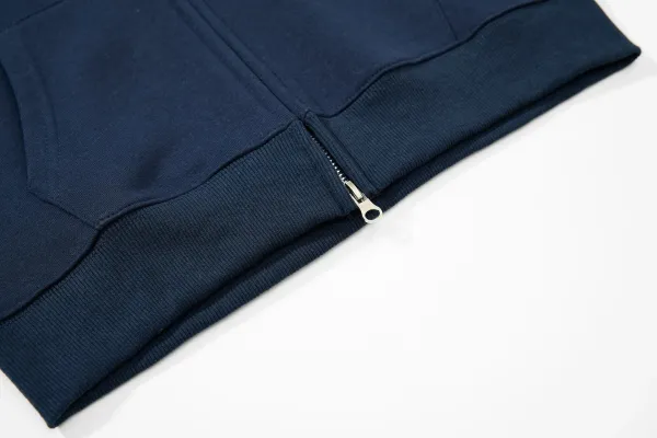 Comme des Garçons Play Polka Dot Heart Hoodie Navy - 12