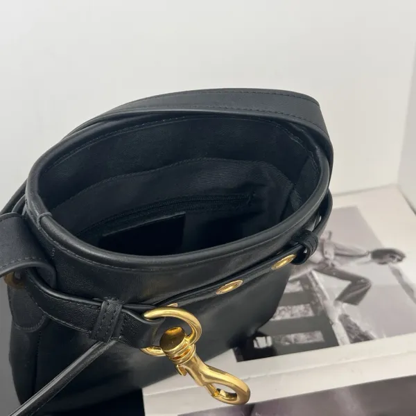 Off-White Industrial Belt Bucket Bag Black - 14