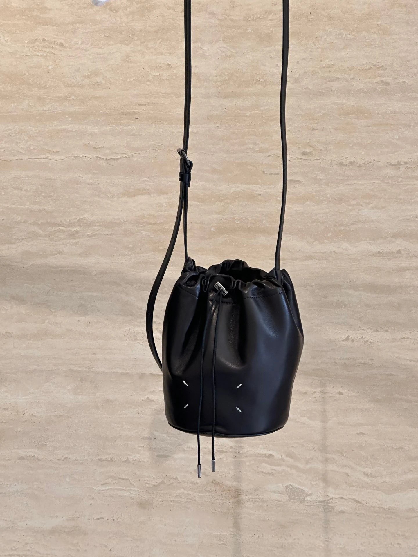 Maison Margiela Glam Slam Bucket Bag Black - 12