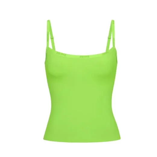 GRA Neon Green Ribbed Cami Vest-Top - 11