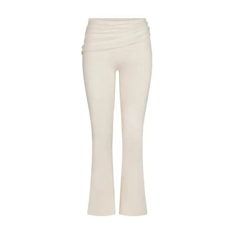 Off-White Draped Wrap Skirt Beige Skirt - 10
