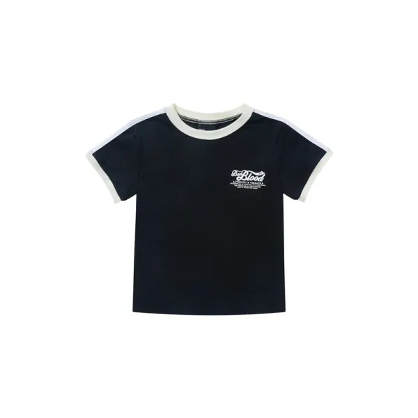 Saint Tears Blood Logo Ringer Tee Red - 14