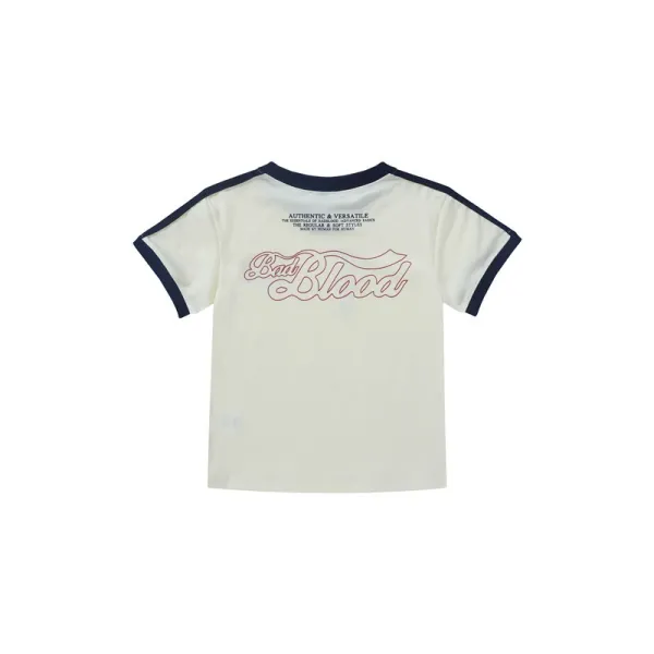 Saint Tears Blood Logo Ringer Tee Red - 17